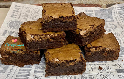 Delicious Brownies. Nut Free Brownies. Scratch brownies. Best Brownies Orlando