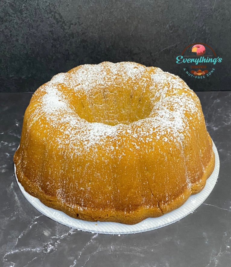 Cream Cheese pound cake. Butter pound cake. Sour cream bundt cake. Snack cake.